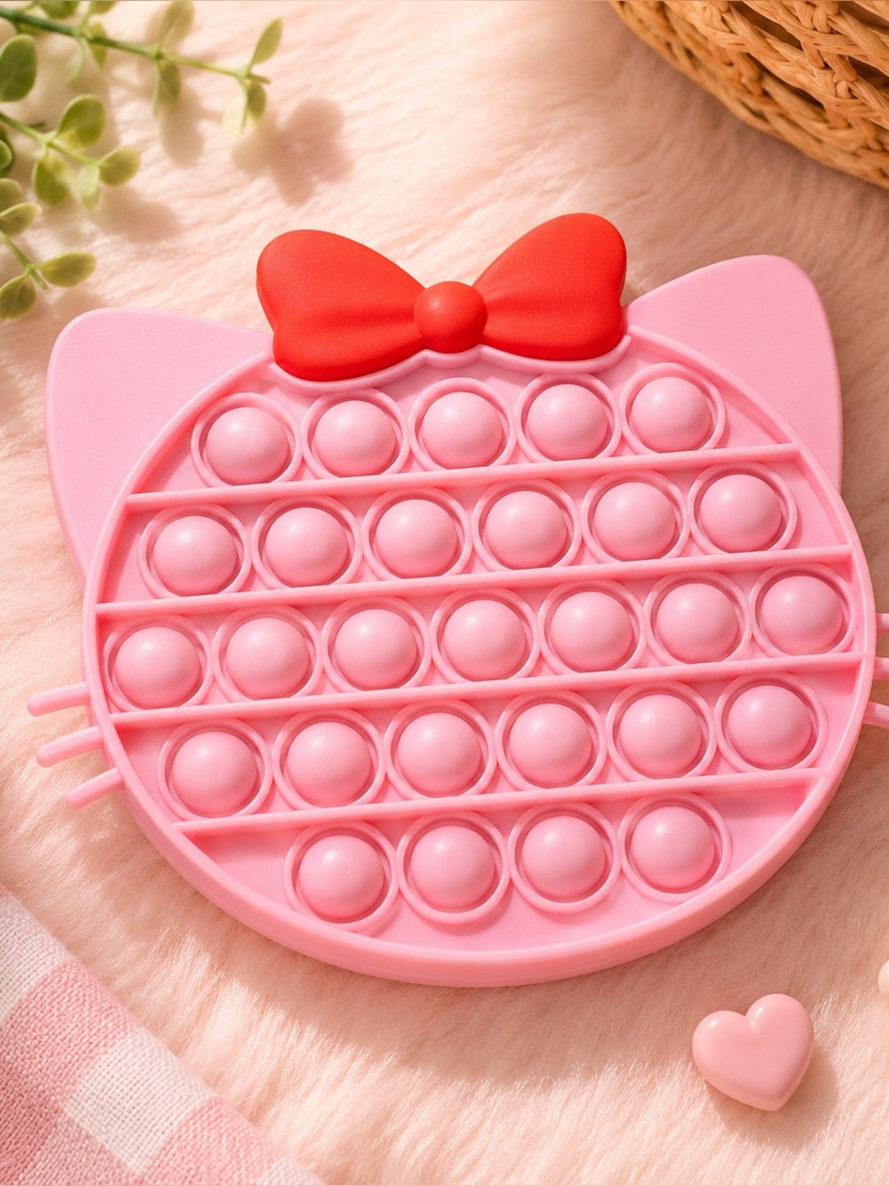 pop it fidget toy Sensory Hello Kitty Pink Game Distraction Gadget Sanrio